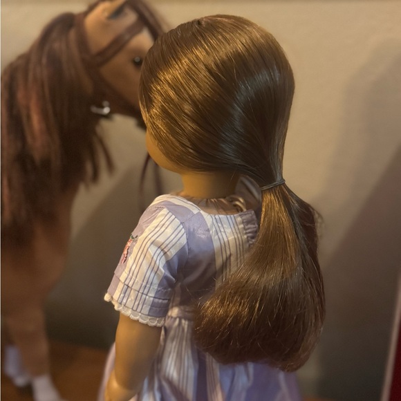 Retired Felicity American Girl Doll in Lavender Dress with Horse - Picture 4 of 8